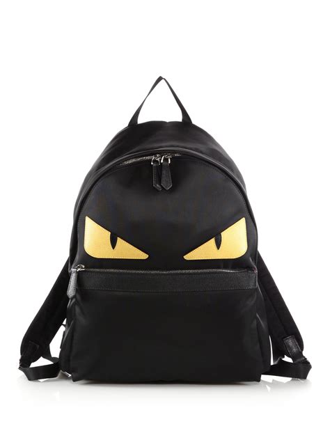 fendi monster backpack